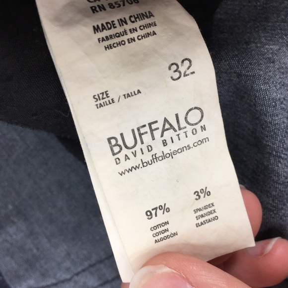 Buffalo by David Bitton Jazz Skinny Jean Sz 32 NWT - Picture 8 of 8